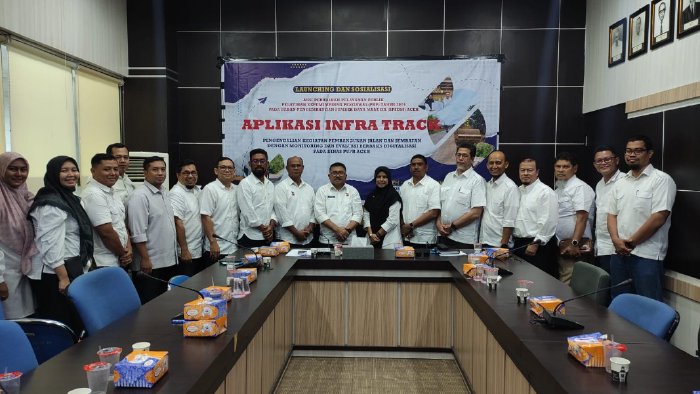 Dinas PUPR Aceh Luncurkan Aplikasi InFra Track untuk Optimalisasi Pengawasan Infrastruktur Jalan